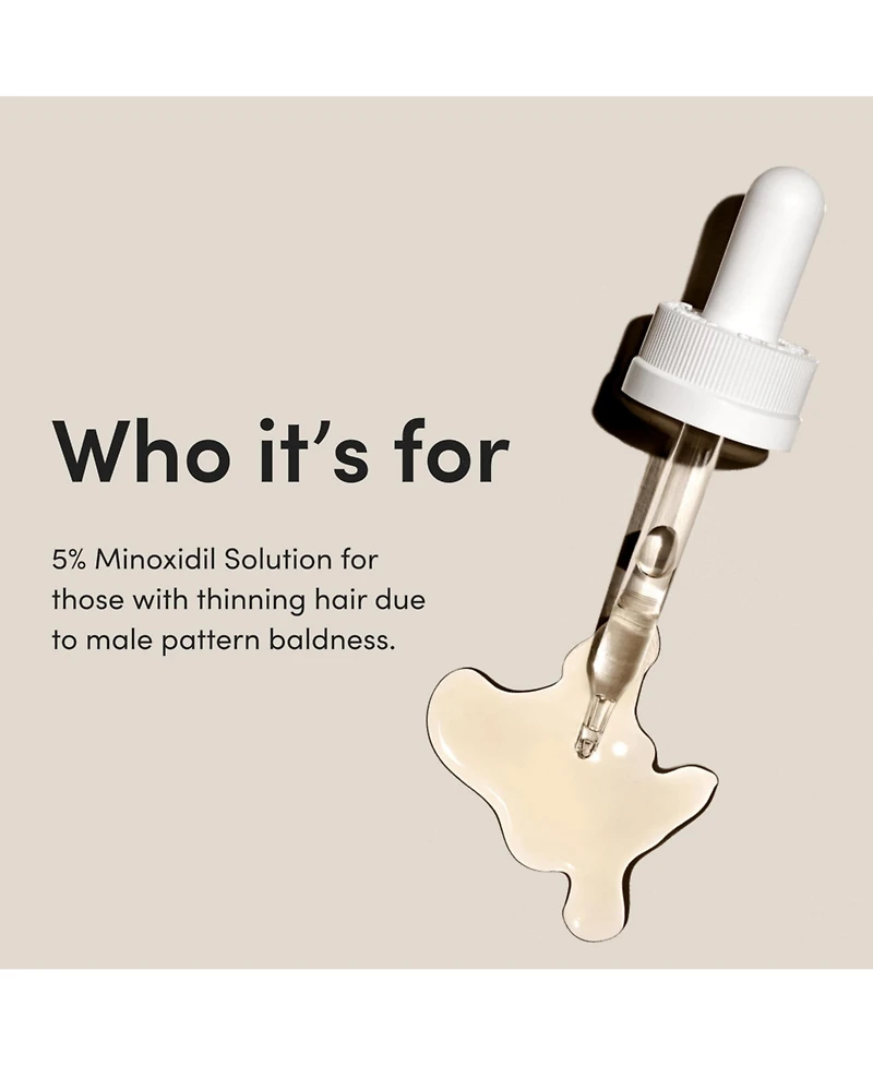 Hims Hair Regrowth Treatment Minoxidil 5% Topical Serum