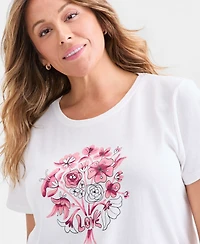 Style & Co Plus Perfect Graphic T-Shirt