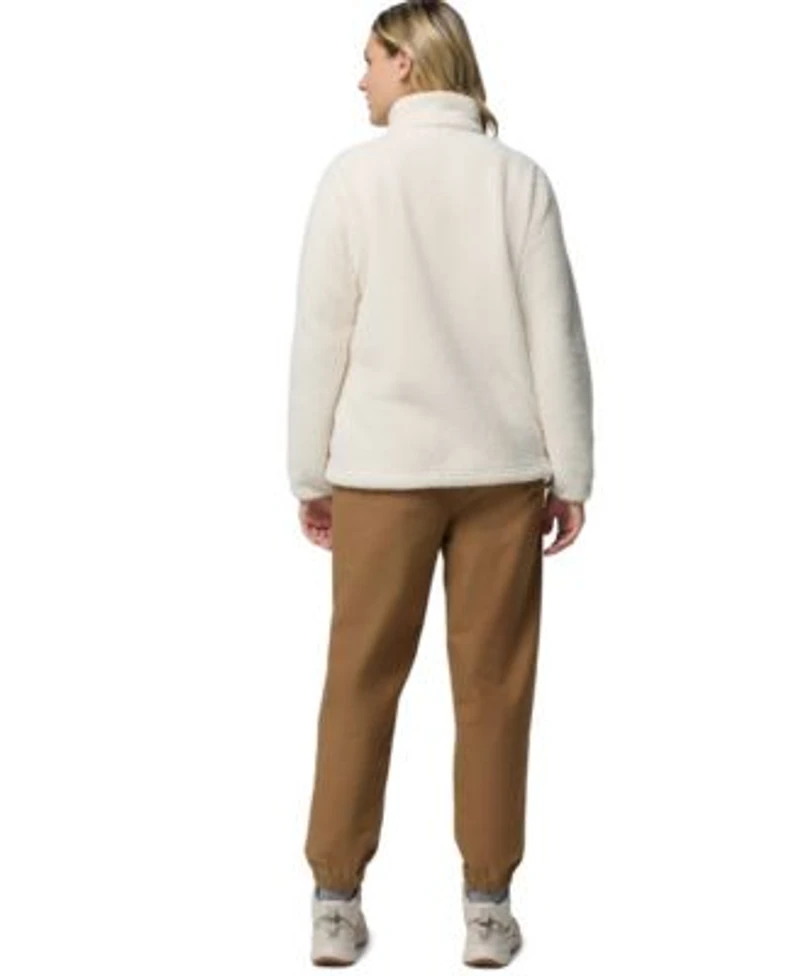 Columbia Womens West Bend Stand Collar Fleece Jacket Full Length Joggers