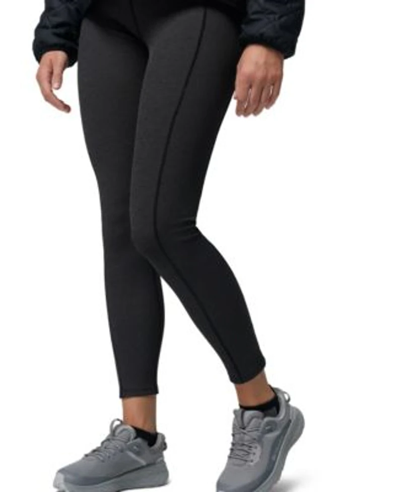 Columbia Womens Aldermore Crewneck Long Sleeve Sweatshirt Crest Collarless Jacket Move Leggings