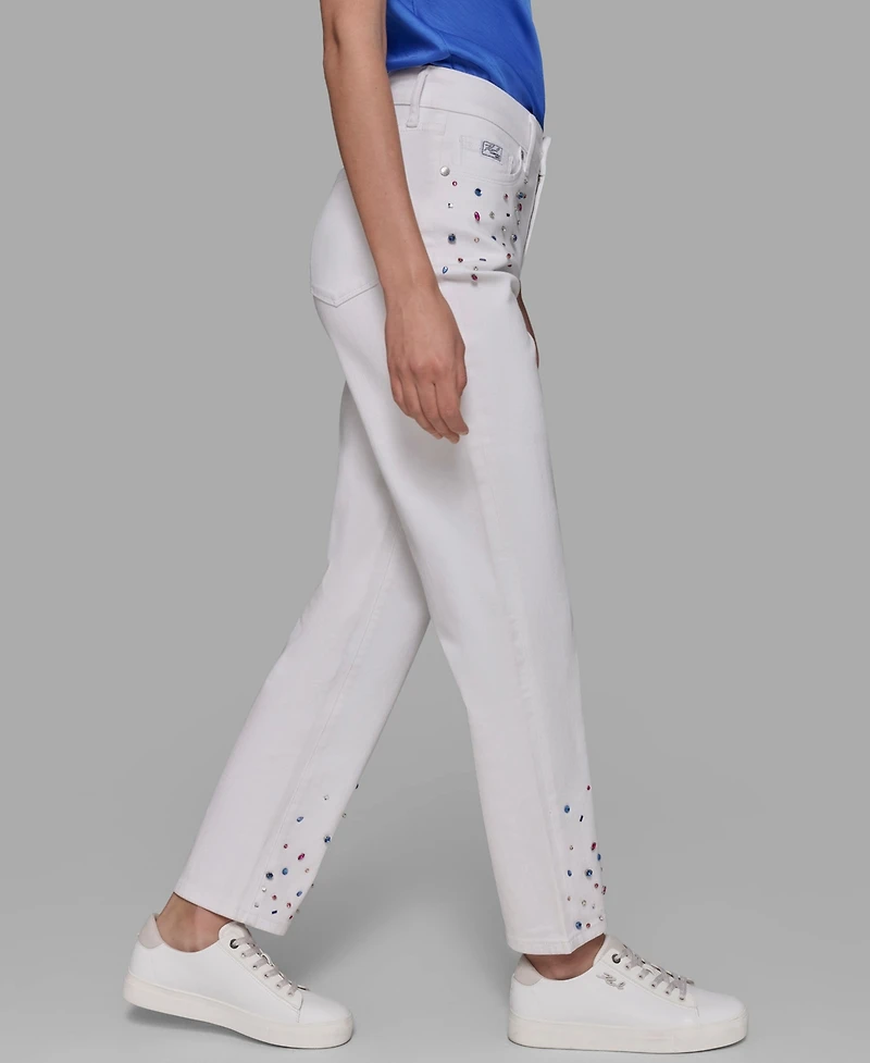 Karl Lagerfeld Paris Women's Comfort Stretch Jeans