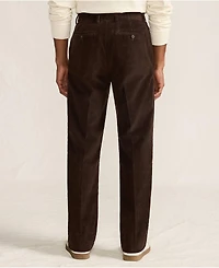 Lands' End Men's Corduroy Comfort Waist Classic Fit Pleated Front Pant