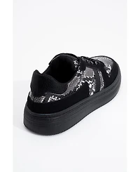 Prologue Shoes Rexie Glitter Sneakers (Women)