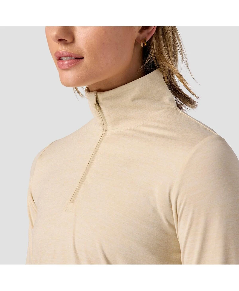 Backcountry Women's Destination 1/4-Zip Pullover Long Sleeve Performance Tops