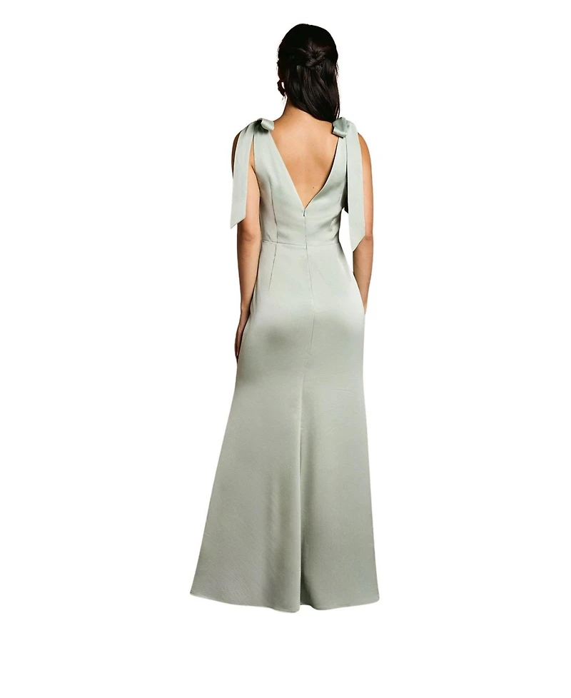 Coast Women's Satin Back Maxi Bridesmaid Dress