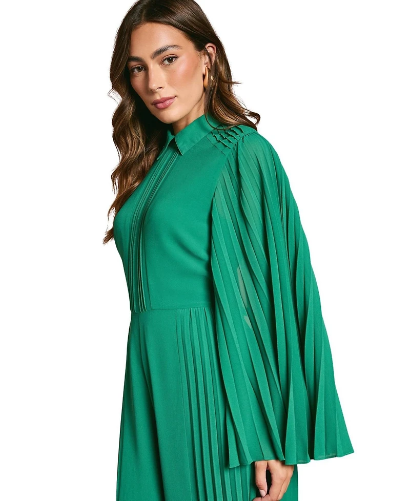 Coast Women's Pleat Wide Leg Jumpsuit