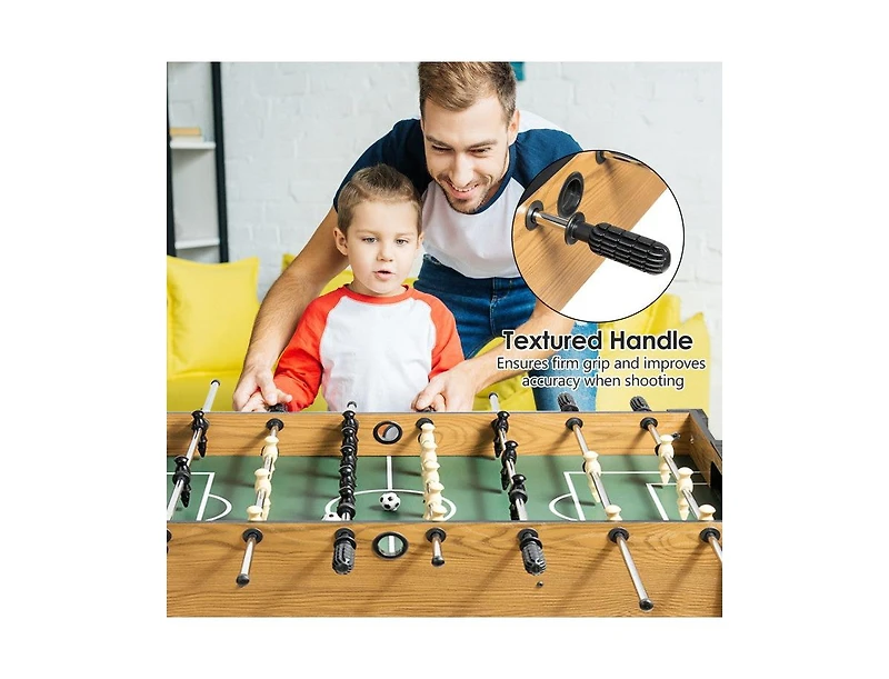 48 Inch Competition Sized Home Recreation Wooden Foosball Table