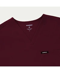 Jaanuu Holmes Men's 1-Pocket Classic V-Neck Scrub Top