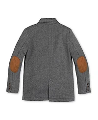 Hope & Henry Toddler Boys' Fleece Suit Blazer Made with Organic Cotton