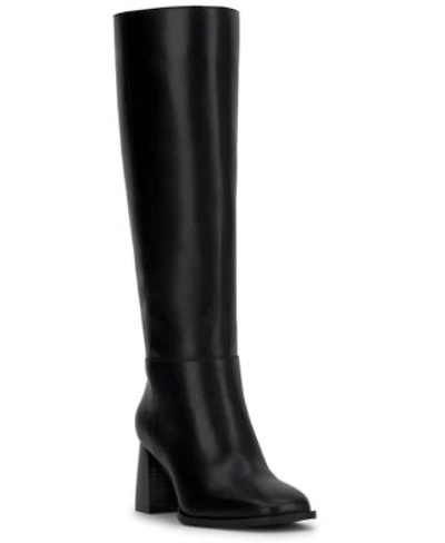 I.N.C. International Concepts Womens Elani Block Heel Boots Macys Exclusive Regular Wide Calf