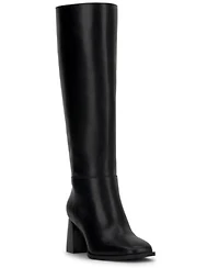 I.N.C. International Concepts Womens Elani Block Heel Boots Macys Exclusive Regular Wide Calf