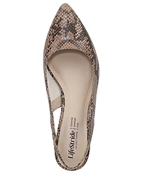 LifeStride Annalise Pointed Toe Slingback Pumps