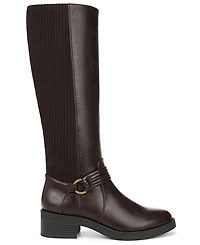 LifeStride Brighton Round Toe Extra Wide Calf Tall Boots