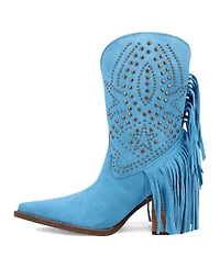 Dingo Women's Star Power Suede Leather Bootie