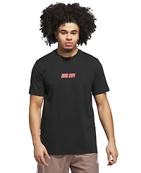 adidas Men's Hoops Graphic Crewneck T-Shirt