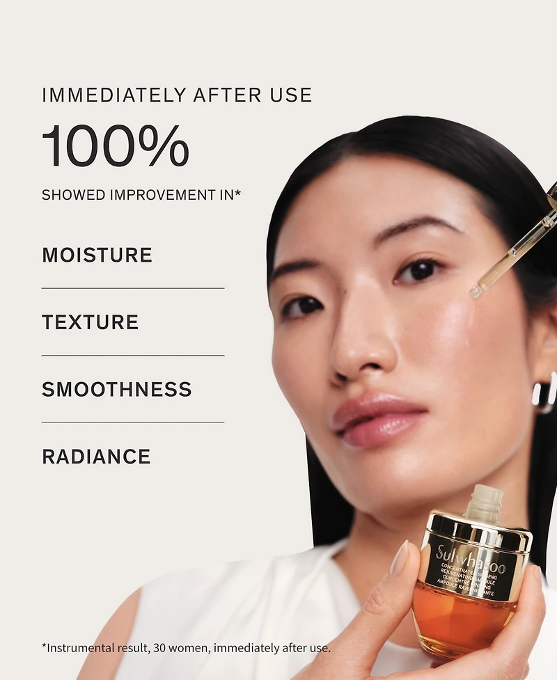 Sulwhasoo Concentrated Ginseng Rejuvenating Ampoule, 0.68 oz.