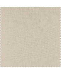 Half Price Drapes Cotton Seed Textured Faux Linen Sheer Curtain