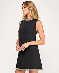 Seni & Cade Juniors' Crewneck Mini Dress