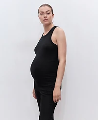 Mango Women's Maternity Flared Cropped Jeans