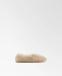 Mango Women's Wool Ballerina Flats