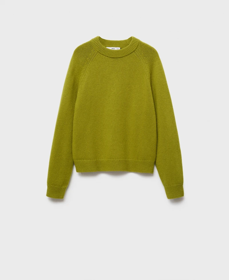 Mango Women's Chunky-Knit Wool Sweater