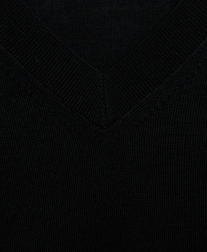 Mango Women's Wool V-Neck Sweater