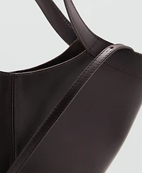 Mango Women's Leather Handbag