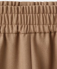 Mango Women's Wool Elastic Waist Pants