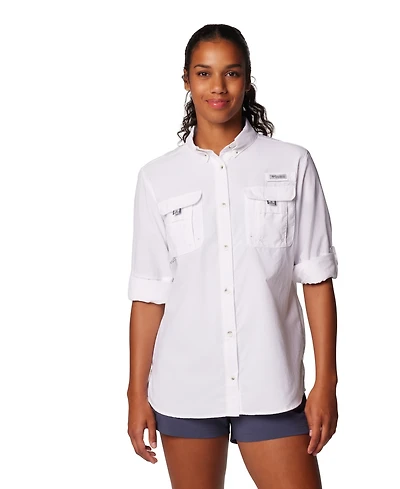 Columbia Women's Bahama Ii Roll-Up Long-Sleeve Top