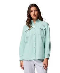 Columbia Women's Bahama Ii Roll-Up Long-Sleeve Top