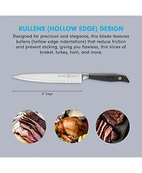 Messermeister Blacksmith Carving Knife with Kullens / 8”