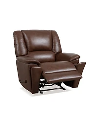 Flexsteel 44" Leather Preston Gliding Recliner