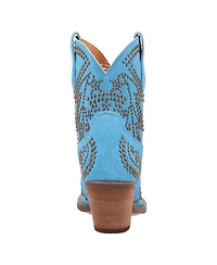 Dingo Women's Seein' Stars Suede Leather Bootie