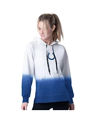 Msx by Michael Strahan Women's Gray Indianapolis Colts Daniela Pullover Hoodie