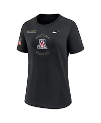 Nike Women's Black Arizona Wildcats 2025 Military Appreciation Dri-fit T-Shirt