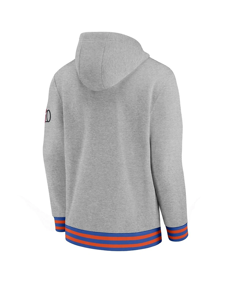 Nike Men's Heather Gray Florida Gators Legacy Retro Pullover Hoodie