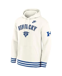 Nike Men's Cream Kentucky Wildcats Legacy Retro Pullover Hoodie