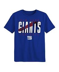 Outerstuff Preschool Royal New York Giants Posterize T-Shirt