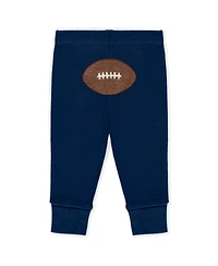 Wear by Erin Andrews Baby Boys and Girls Newborn 3-Piece New England Patriots Turn Me Around Bodysuits Pant Set
