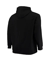 Colosseum Men's Black Texas Tech Red Raiders Big Tall Arch Logo 2.0 Pullover Hoodie