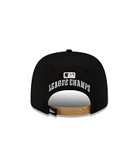 New Era Men's Black Los Angeles Dodgers 2025 National League Champions Locker Room 9SEVENTY Adjustable Hat
