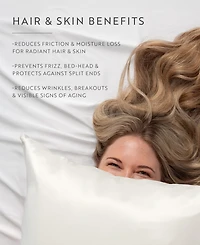 ienjoy Home Momme Mulberry Silk Pillowcase, Standard