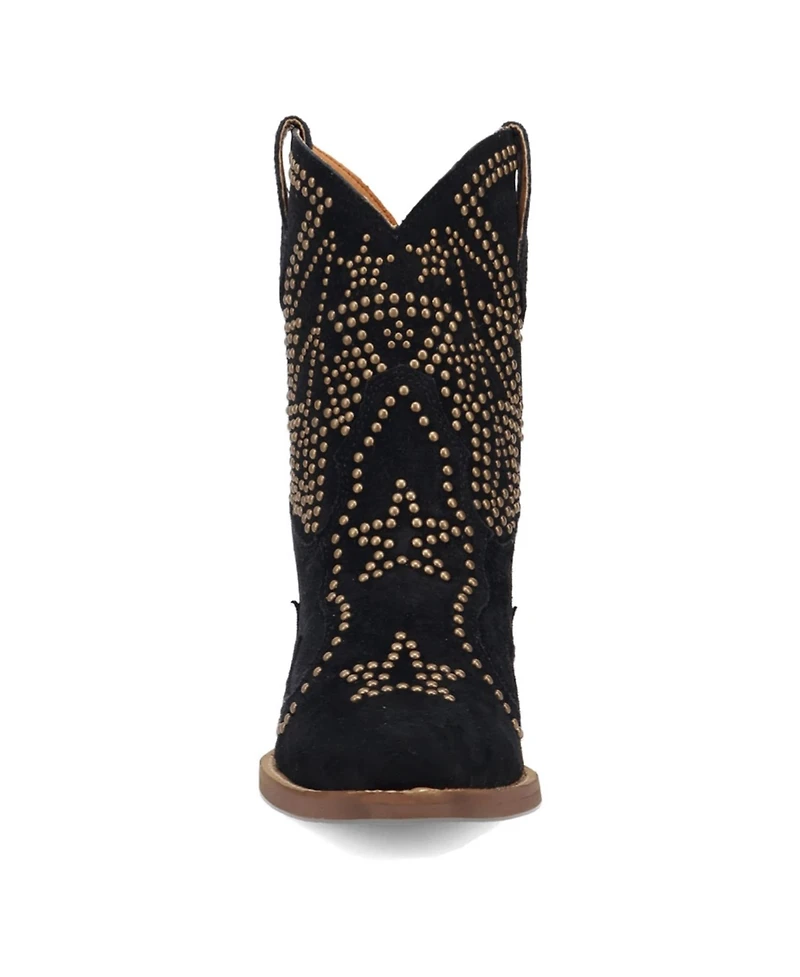 Dingo Women's Seein' Stars Suede Leather Bootie