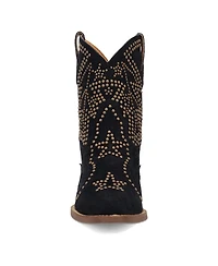 Dingo Women's Seein' Stars Suede Leather Bootie