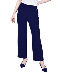 Ny Collection Plus Pull On Slim Leg Pants
