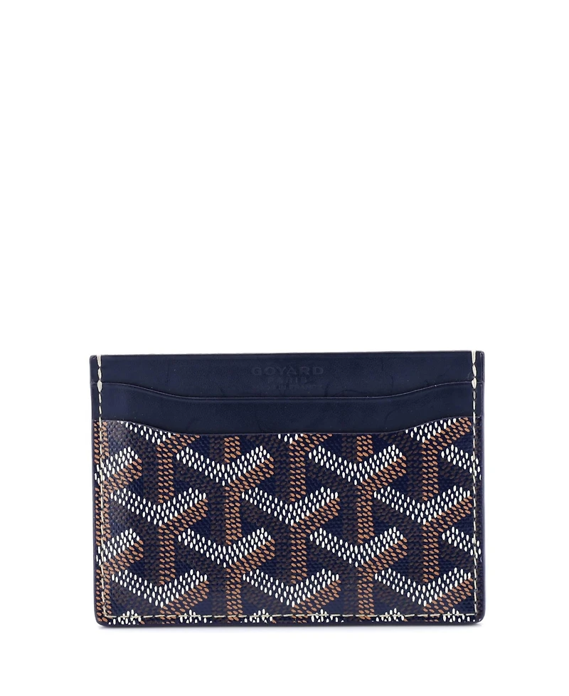 Pre-Owned Goyard Saint Sulpice Card Holder Coated Canvas