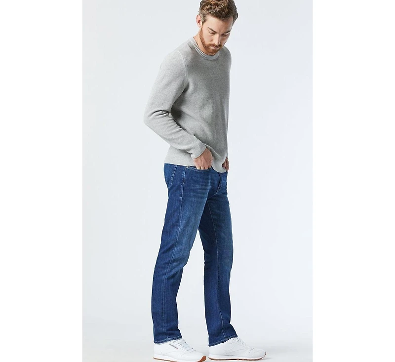 Mavi Jeans Men's Zach Straight Leg Mid Brushed Nashville