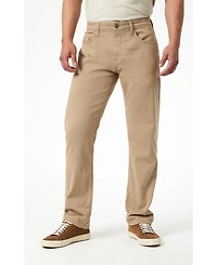 Mavi Jeans Men's Matt Relaxed Straight Leg Khaki Casual Twill