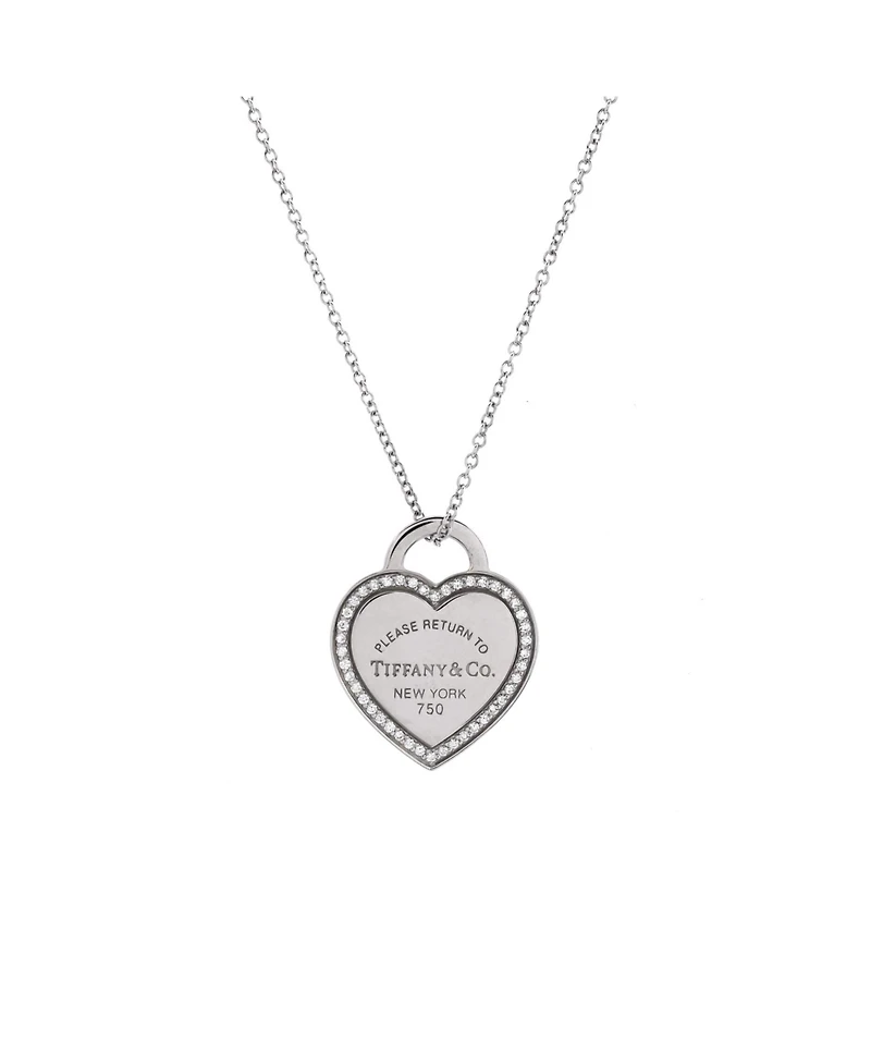 Pre-Owned Tiffany & Co. Return to Tiffany Heart Pendant Necklace
