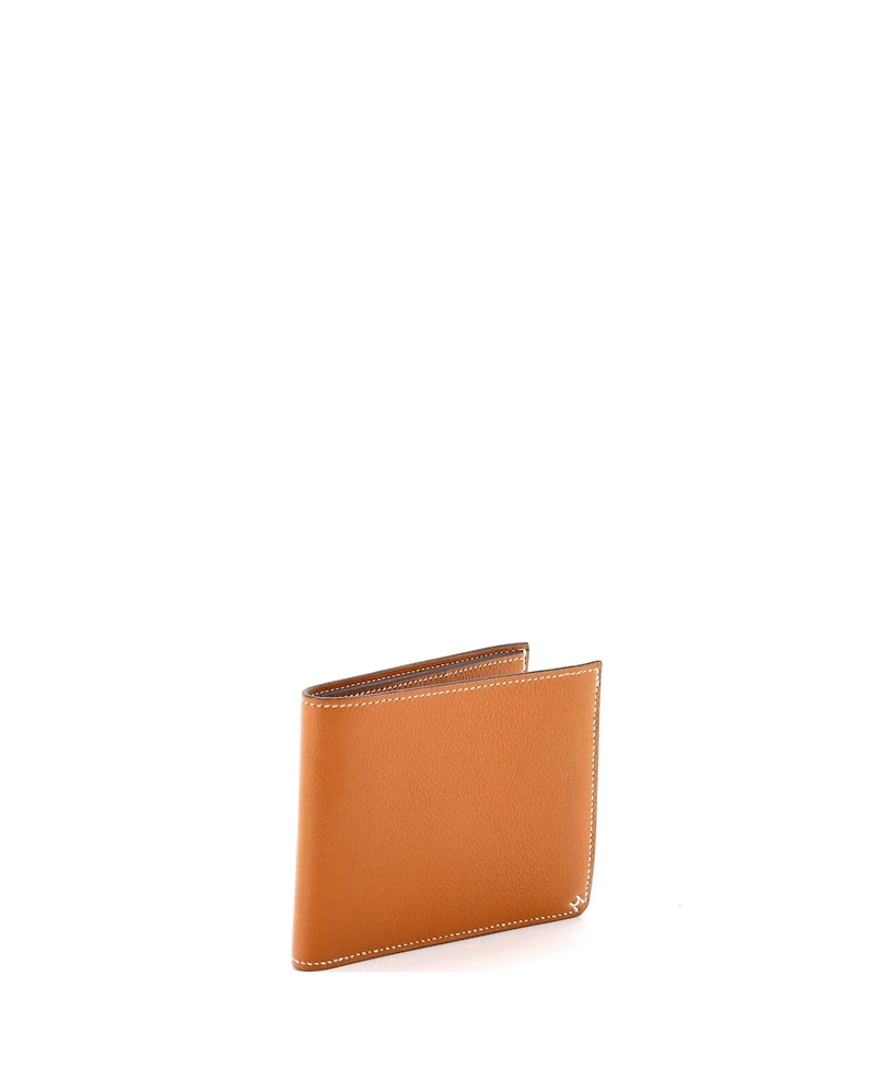 Pre-Owned Hermes Compact H Sellier Wallet Evercolor